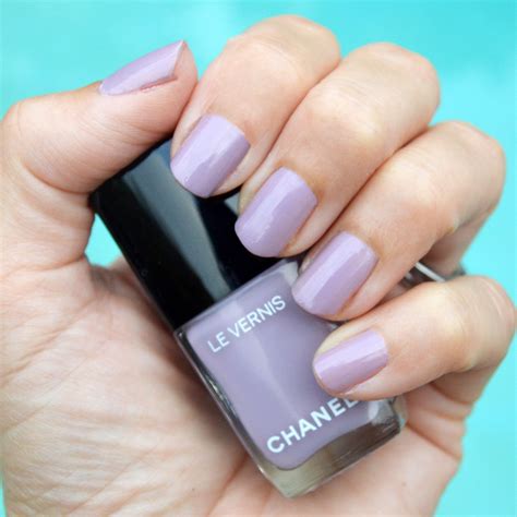 purple chanel dress|Chanel purple nail polish.